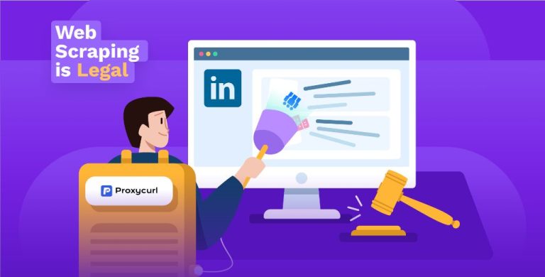 Are LinkedIn scrapers legal