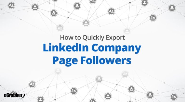 Can you export LinkedIn company Page followers