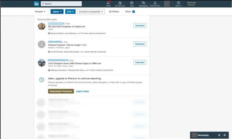 Does LinkedIn premium give you unlimited connections