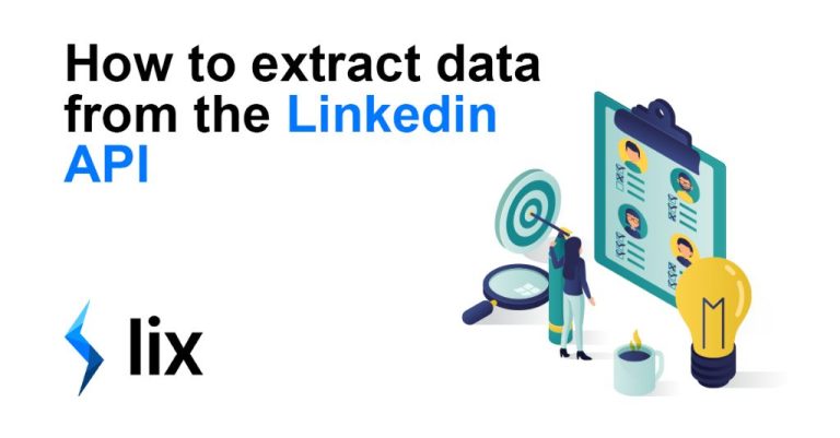 How do I get LinkedIn profile data from API