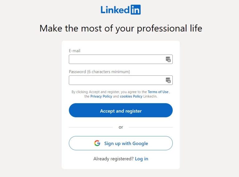 How do I get LinkedIn to work with Signin