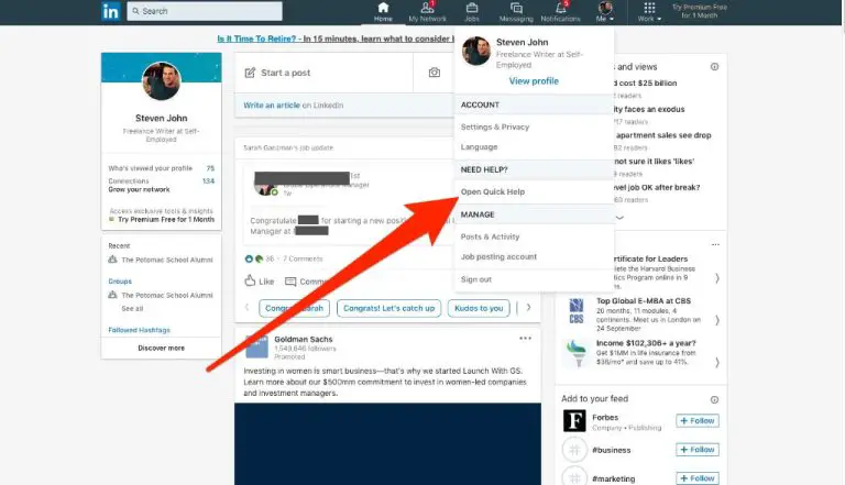 How to contact LinkedIn without an account