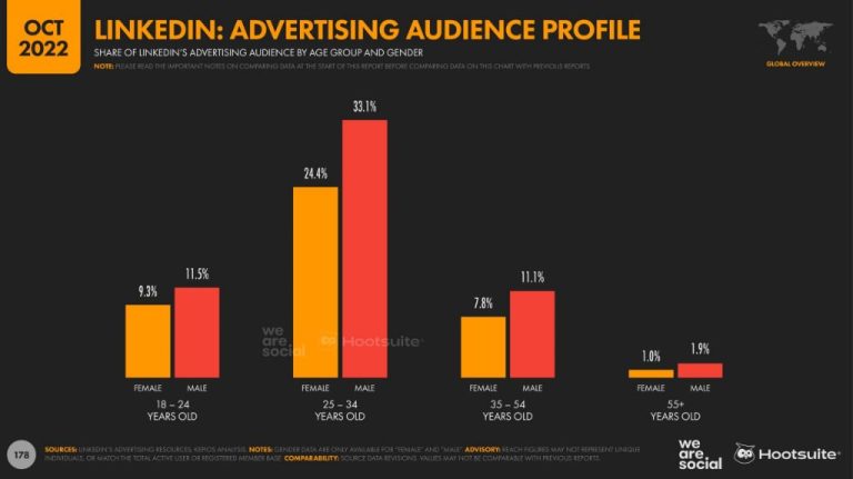 Who are the typical users of LinkedIn