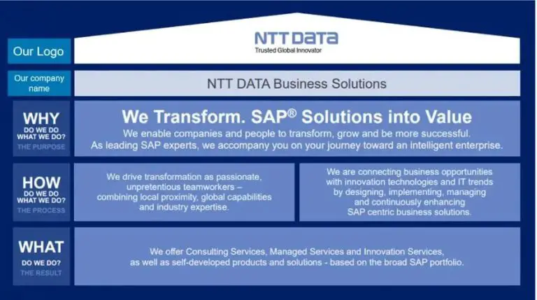 What does NTT Data Business Solutions do