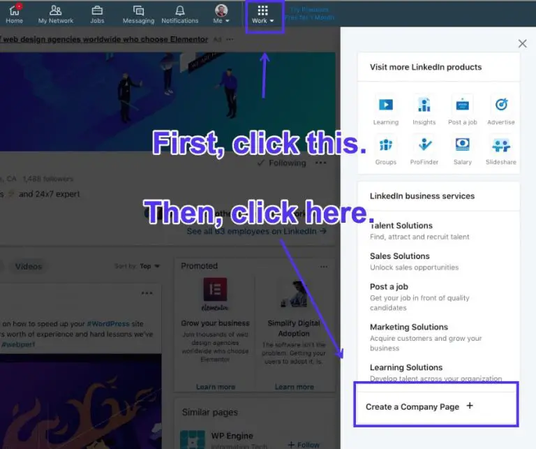 How to create a company page on LinkedIn step by step guide