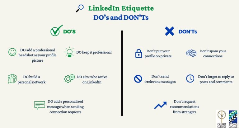 Is there LinkedIn etiquette