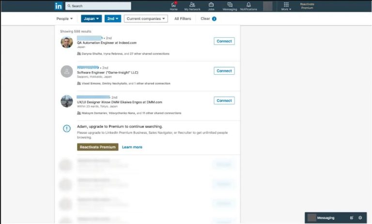 How do I limit what connections see on LinkedIn