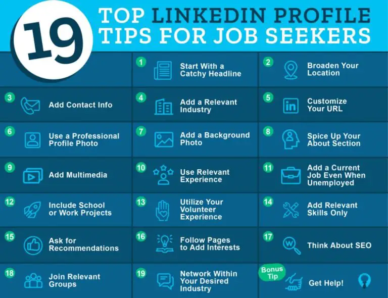 What are 4 key tips for building an effective LinkedIn profile