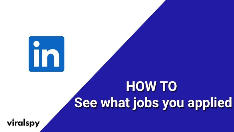 Is there a way to see how many jobs you applied for on LinkedIn