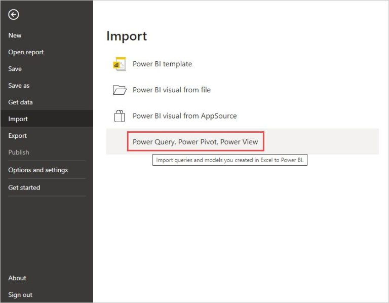 Can you import data to Power BI