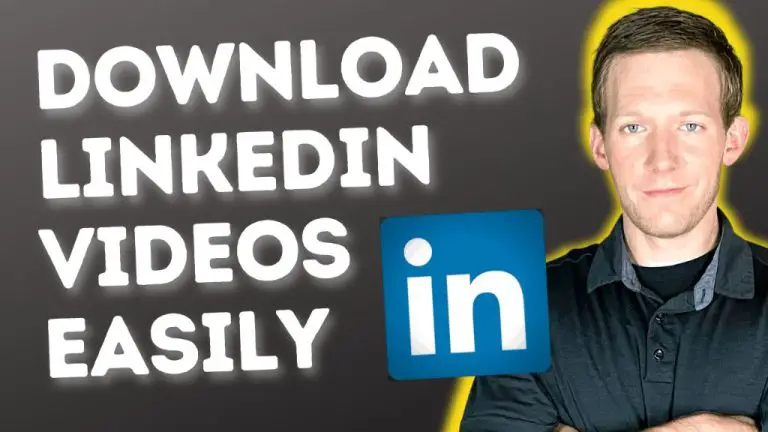 How do I download a video from LinkedIn to my Iphone