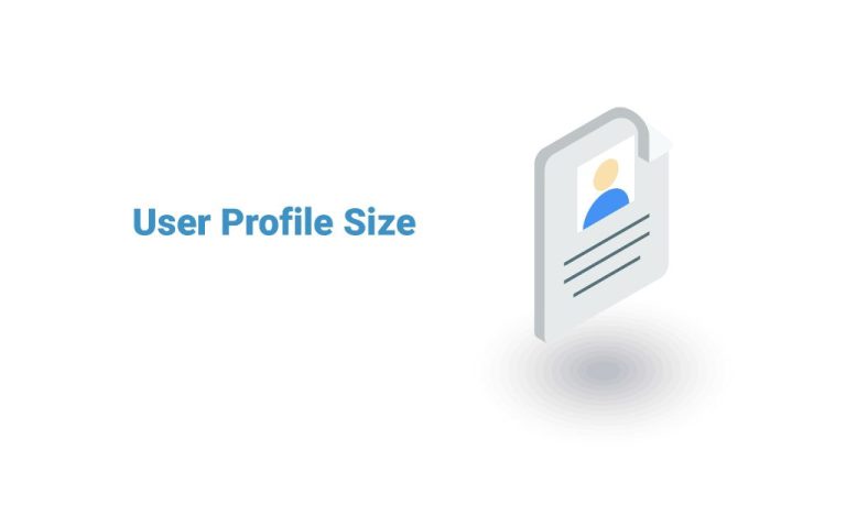 What is the size of user profile image