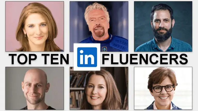 Who are the biggest influencers LinkedIn