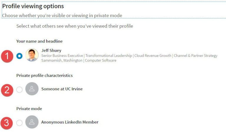 Does LinkedIn have a ghost mode