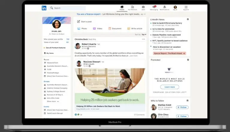 How would you redesign LinkedIn