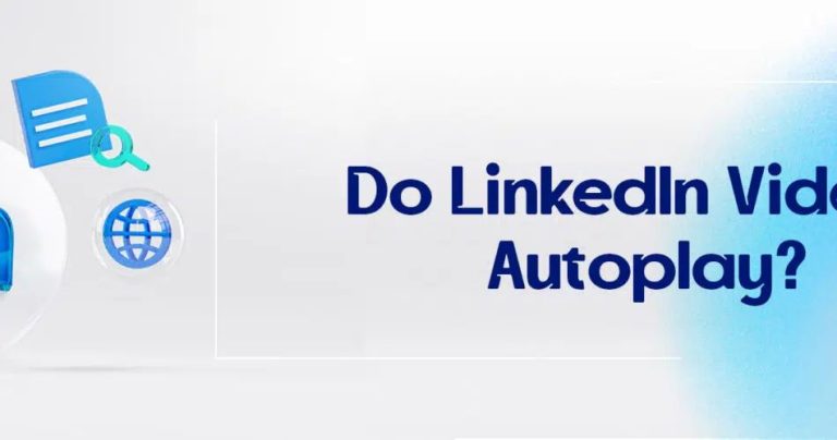 Do YouTube videos play automatically on LinkedIn