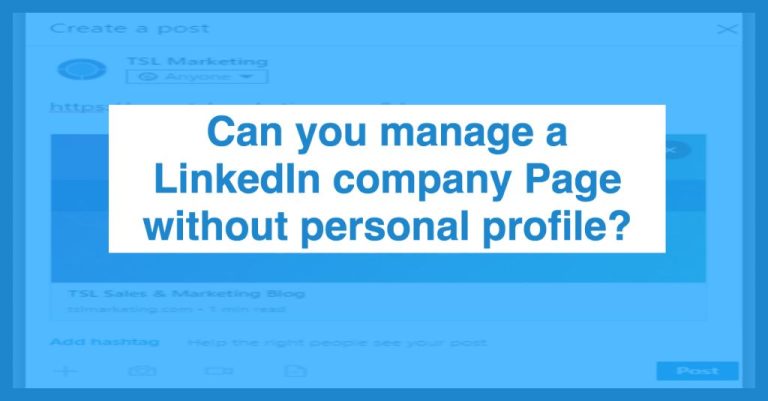 How to post a job on LinkedIn company page without personal profile