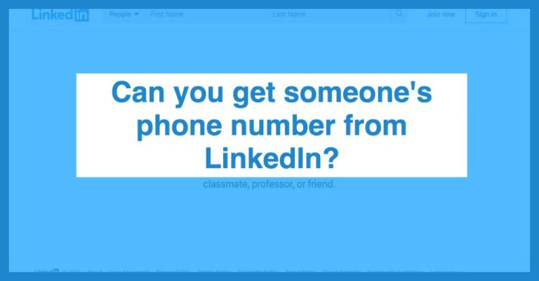 Can LinkedIn recruiters see your phone number