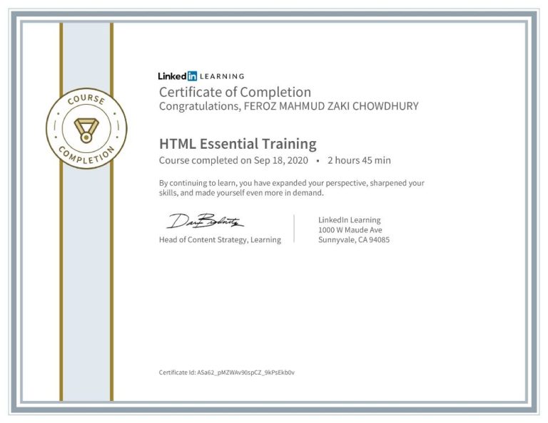 Do all LinkedIn learning courses have certificates