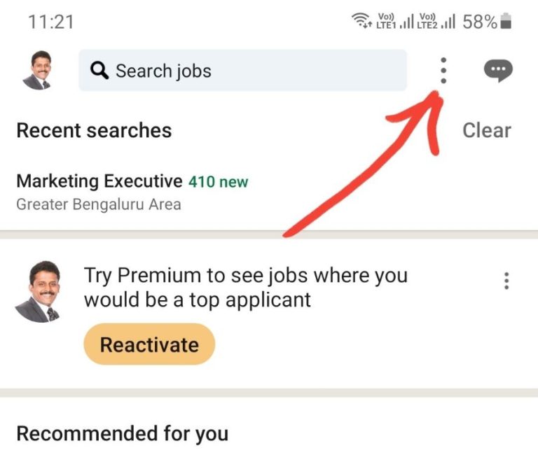 How do I create a CV on LinkedIn app