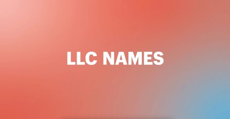 What are good LLC names