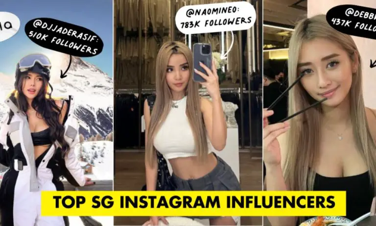 Who is the popular Instagrammer in Singapore