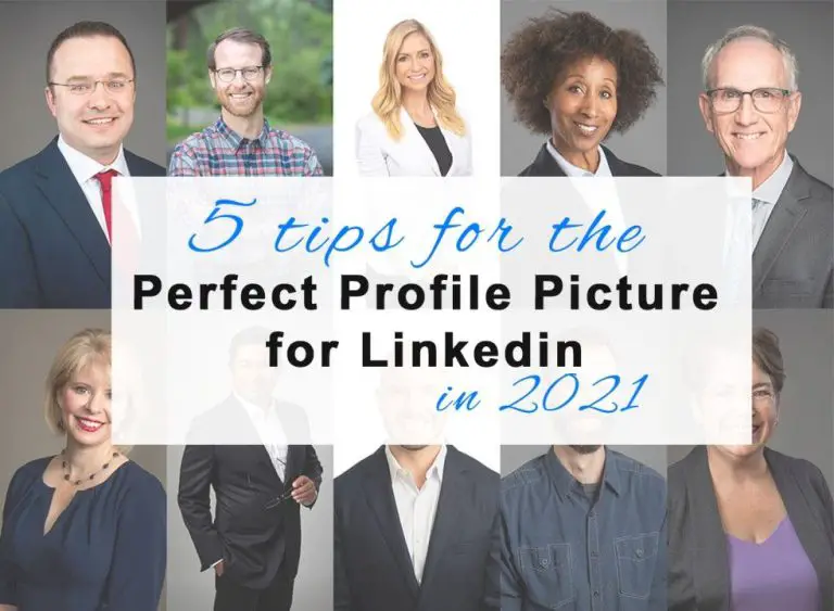 Which way do you face a picture on LinkedIn