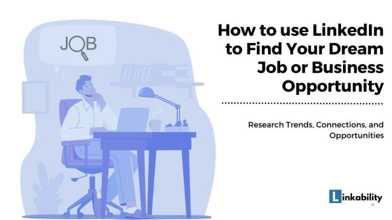 How can LinkedIn be used as a research tool