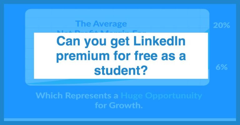 Do university students get LinkedIn premium