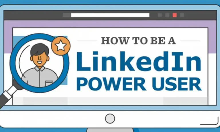 What is a power user on LinkedIn