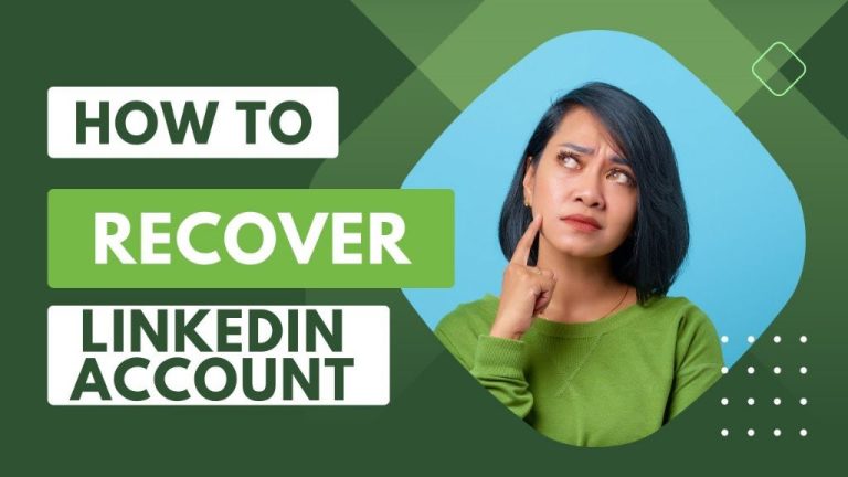 How to retrieve my LinkedIn account without email and password