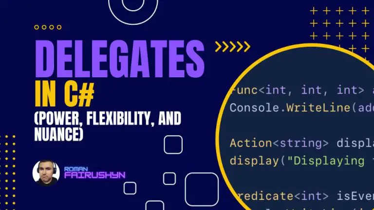 What is a delegate C# Linkedin