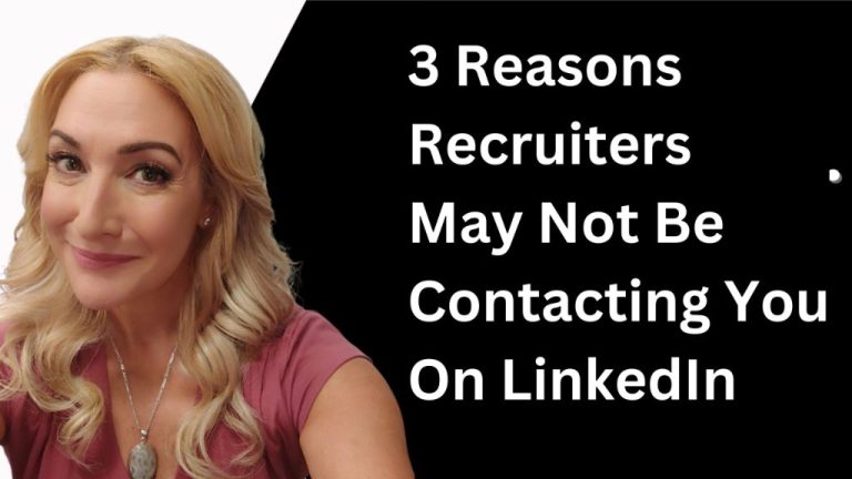 Do recruiters like being contacted on LinkedIn