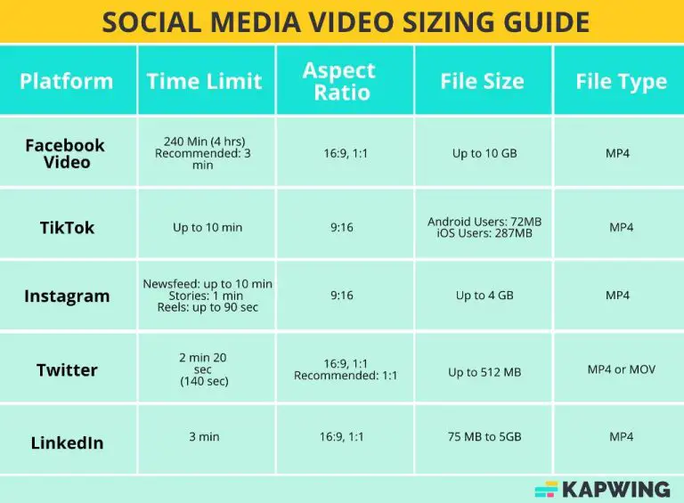 What video format is best for social media posts