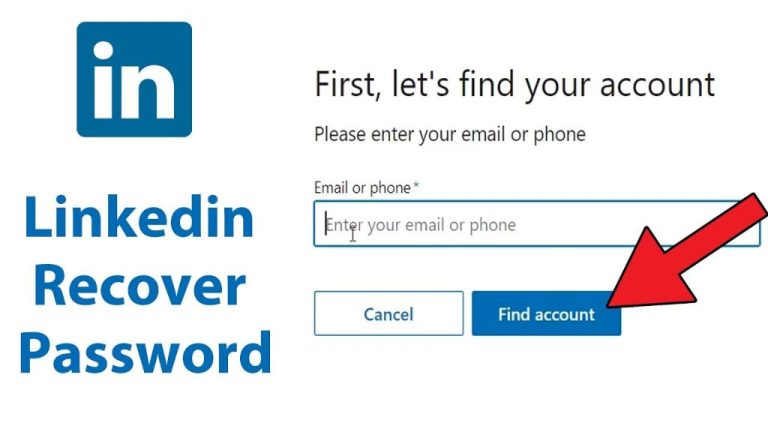 How to reset LinkedIn password without email and phone number