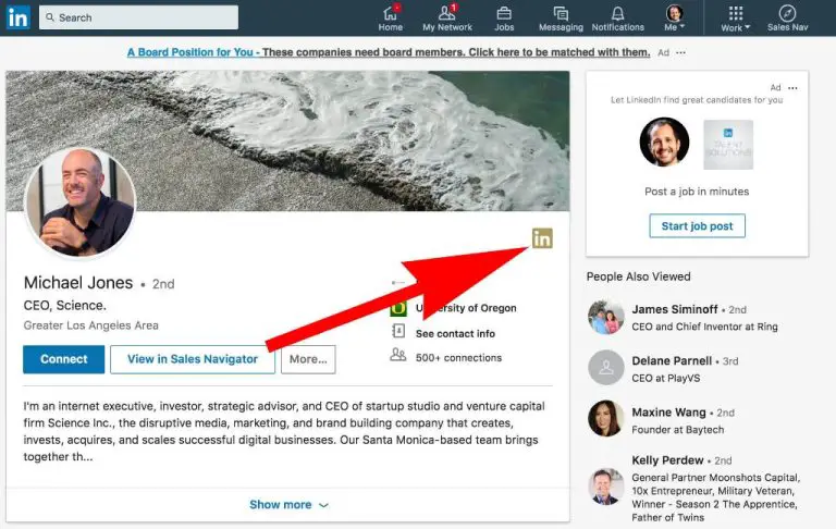 Should you show LinkedIn premium badge