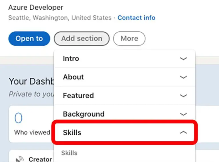 How do I add Microsoft Learn badges to LinkedIn