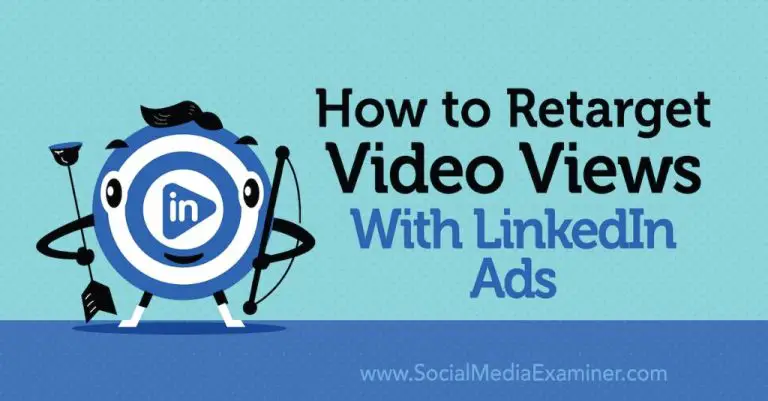 Can I retarget video viewers on LinkedIn