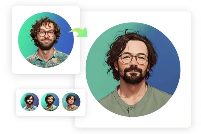 How do I create a profile picture for LinkedIn with AI