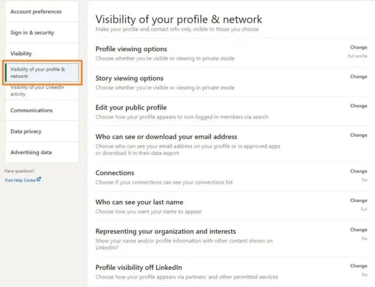 Is private mode retroactive on LinkedIn