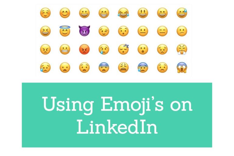 How many emojis are in LinkedIn ads