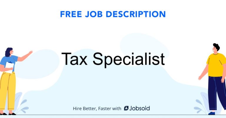 What is the job description head of tax