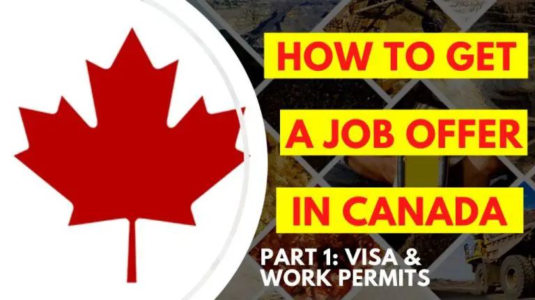 How can I get job offer from Canada as a foreigner