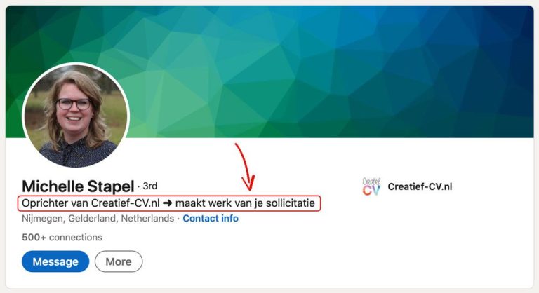 Wat op LinkedIn zetten als je werk zoekt