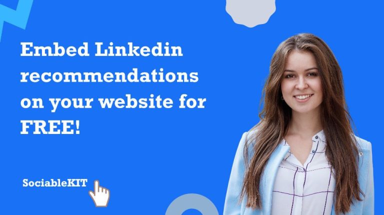 Can you embed LinkedIn recommendations