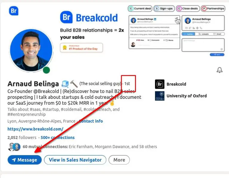 What does it mean when LinkedIn suggest connections