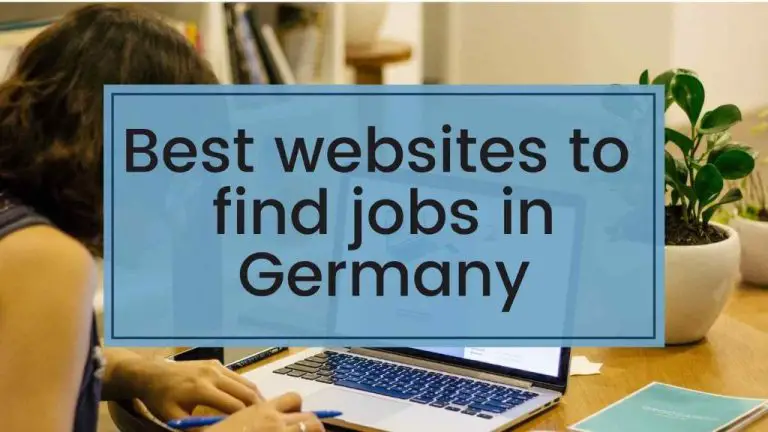 How can I search for a job in Germany