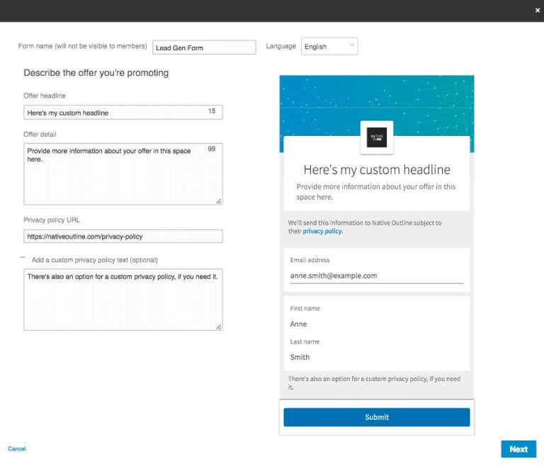 Do LinkedIn lead gen forms work