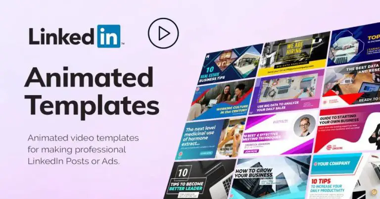 Can you put an animated banner on LinkedIn