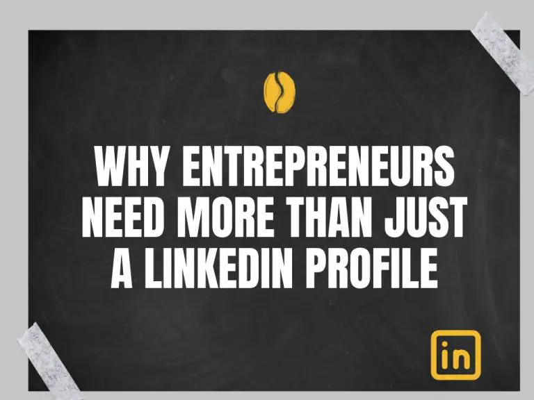 Do entrepreneurs need LinkedIn